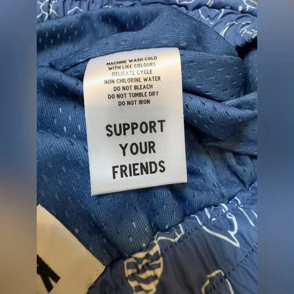 KROST x Hasbro Sugar Rush men’s Swim Trunks in Snorkel Blue Mens XL - Picture 3 of 4